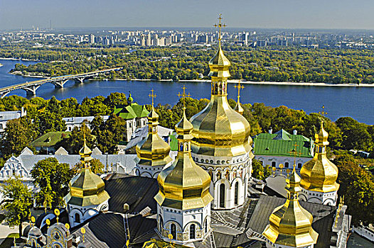 寺院,洞穴,基辅,乌克兰,欧洲
