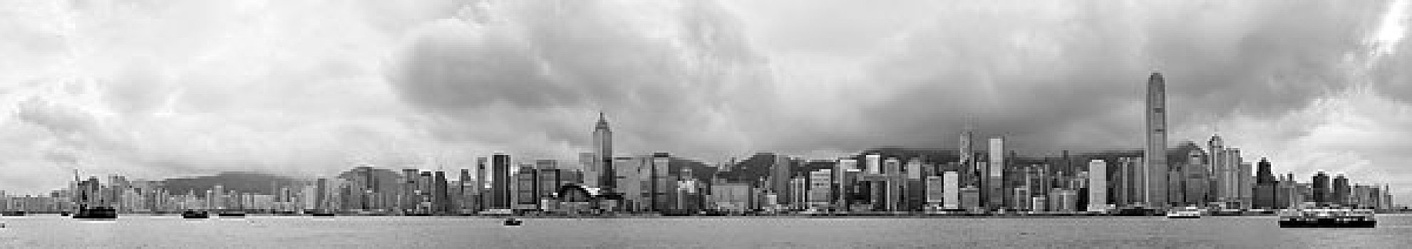 香港,黑白