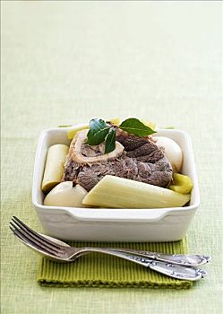 牛肉,炖菜,法国