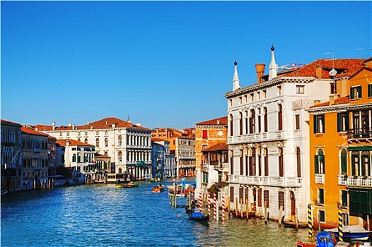 风景,大运河,威尼斯,意大利
