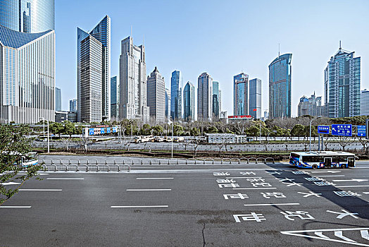 上海陆家嘴街景