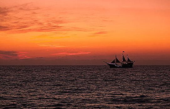 海盗船,波多黎各,墨西哥