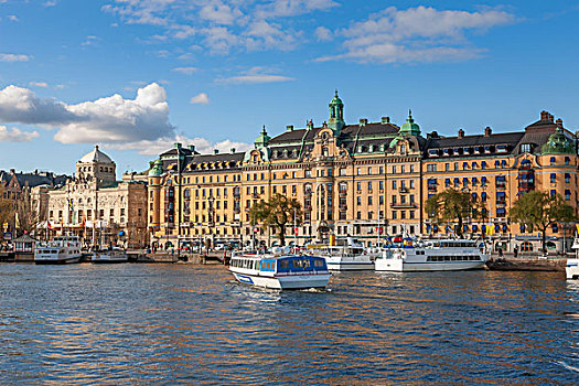 斯德哥尔摩,瑞典,四月
