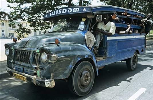 加纳,中央区域,智慧,一个,贝德福德,巴士,40年代