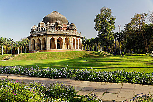 墓地,穆罕默德,沙阿,花园,新德里,印度