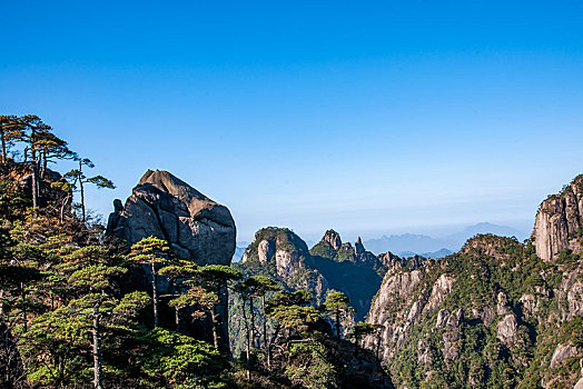 江西上饶三清山南清园群山