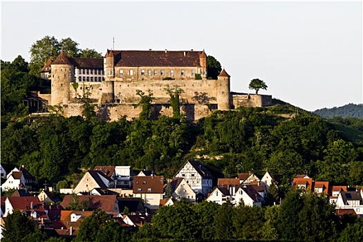 城堡,西南,德国