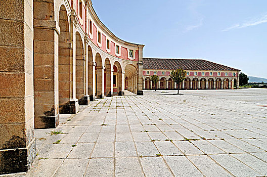 拱廊,皇宫,省,塞戈维亚,卡斯蒂利亚,卡斯提尔,西班牙,欧洲