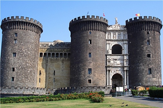 城堡,那不勒斯,意大利