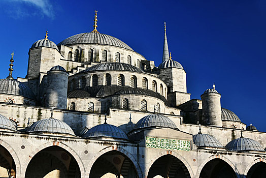 苏丹,清真寺,蓝色清真寺,伊斯坦布尔,土耳其