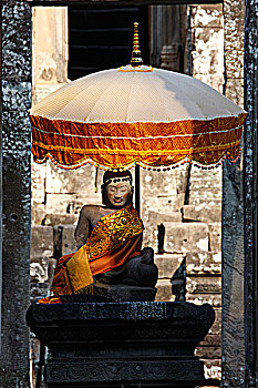 柬埔寨,收获,佛像,巴扬寺