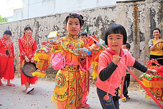 潮州磷溪镇春节民俗活动