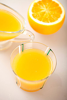 鲜姜橘子汁