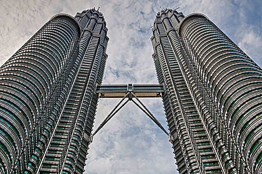双子塔,吉隆坡,马来西亚,东南亚