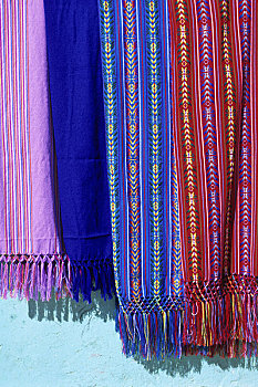 墨西哥,奇瓦瓦,街景,彩色,印第安,布,出售