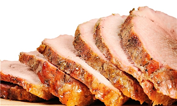 烤猪肉,木板