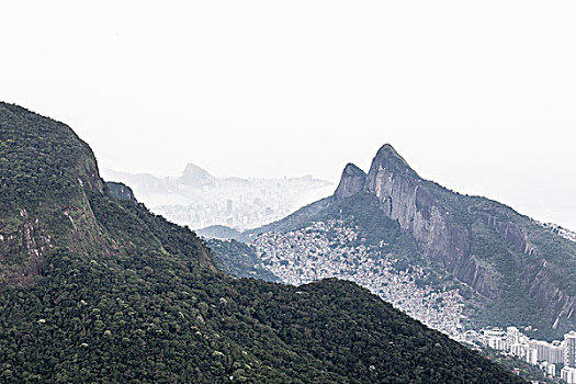 远景,伊帕内玛,里约热内卢,巴西