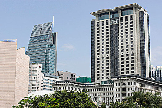 摩天大楼,九龙,香港