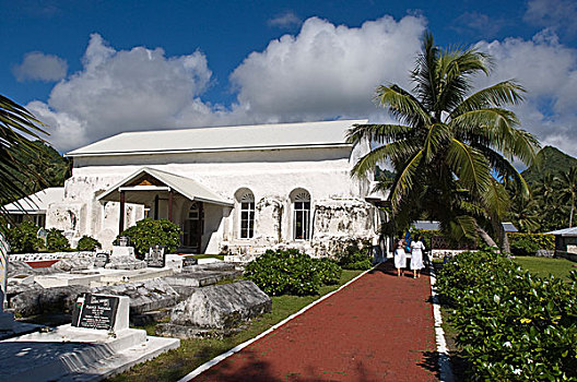库克群岛,拉罗汤加岛,烹饪,岛屿,基督教堂