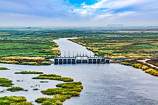 黑龙江省雁窝岛湿地自然景观