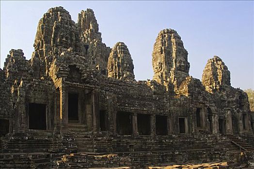 巴扬寺,吴哥窟,世界遗产,收获,柬埔寨
