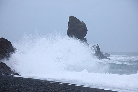 黑沙滩