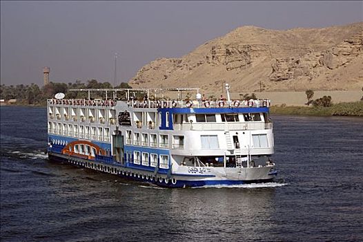 游船,尼罗河,埃及,非洲