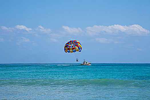 帆伞运动,加勒比海,干盐湖,卡门,里维埃拉,玛雅,墨西哥,北美