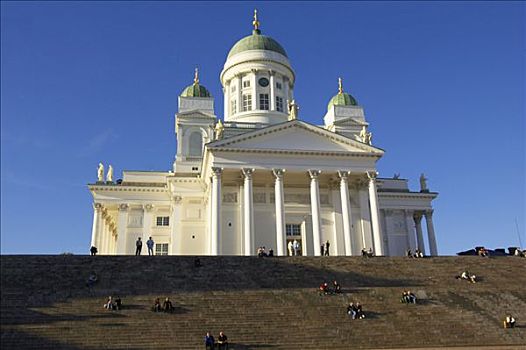 大教堂,赫尔辛基,芬兰,斯堪的纳维亚,欧洲