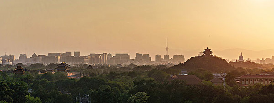 北京城市天际线