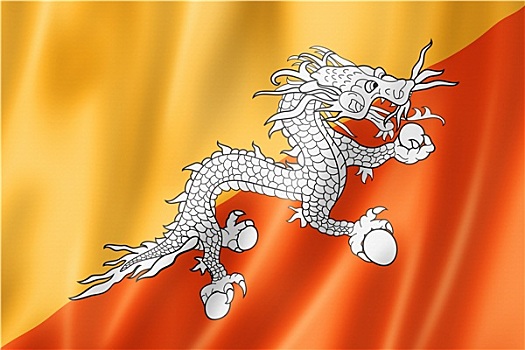 不丹,旗帜