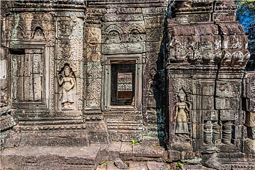 塔普伦寺,吴哥窟,柬埔寨