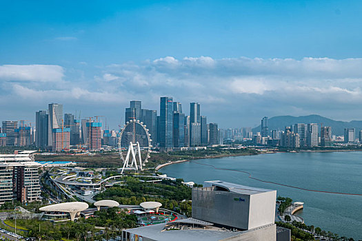 深圳宝安欢乐港湾与前海cbd