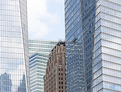 四个,建筑,下曼哈顿,一个,世贸中心,总部,纽约,电话,公司,2006年