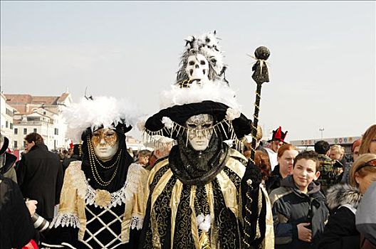 面具,2009年,狂欢,威尼斯,威尼西亚,意大利,欧洲