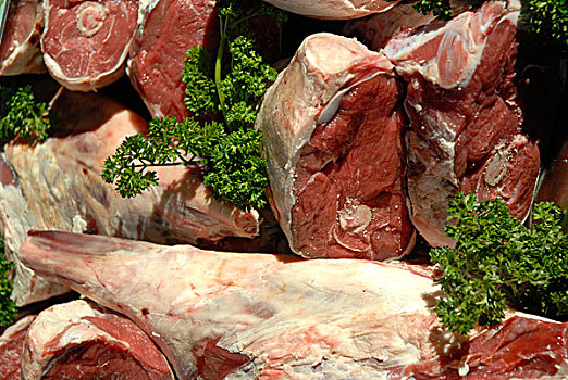 羊羔肉,博罗市场,南华克