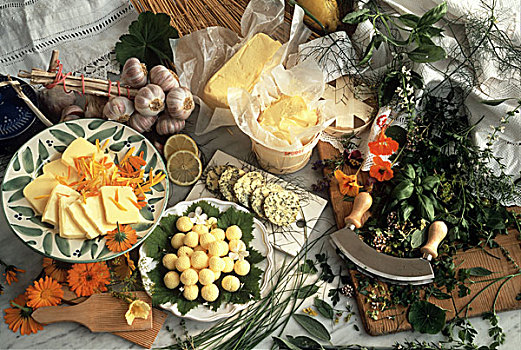 种类,奶酪,聚会,大浅盘
