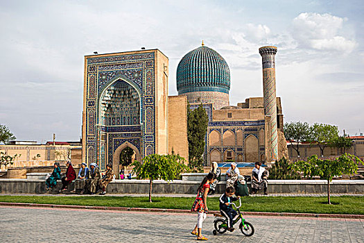 乌兹别克斯坦,撒马尔罕,陵墓