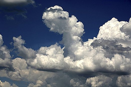 云,空中,上方,乔贝国家公园,非洲