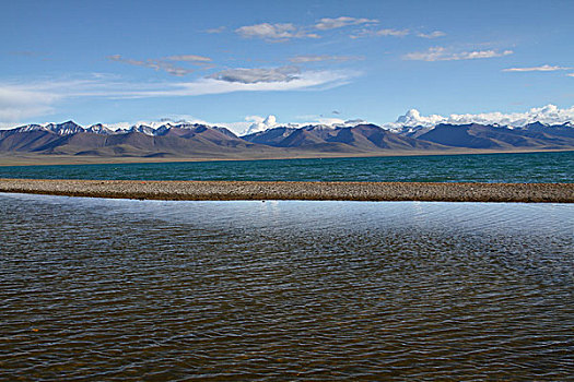 西藏那木错湖