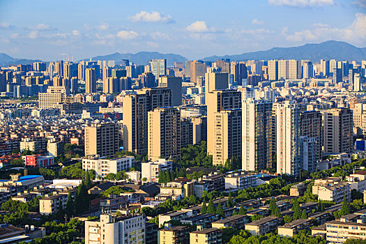 建筑群,房子,小区,全景,俯瞰