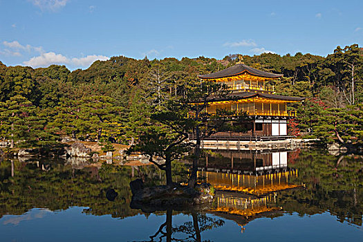 庙宇,金阁寺,京都,日本