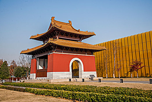 江苏南京秦淮大报恩寺遗址公园宣德御碑遗址