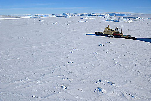 破冰船,游船,泊位,浮冰,雪丘岛,威德尔海,南极半岛,南极