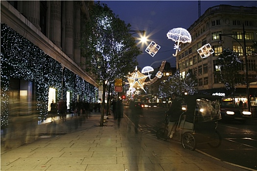 圣诞装饰,伦敦