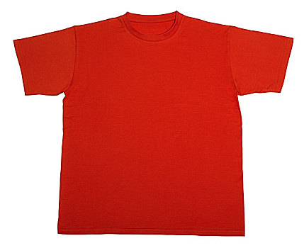 红色,t恤