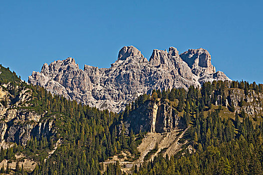 三个山峰,白云岩,意大利,欧洲