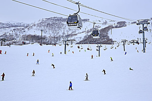 滑雪胜地