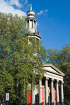 教区教堂,道路,伦敦
