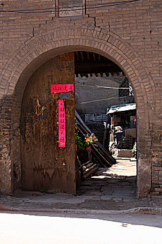 古建筑的门